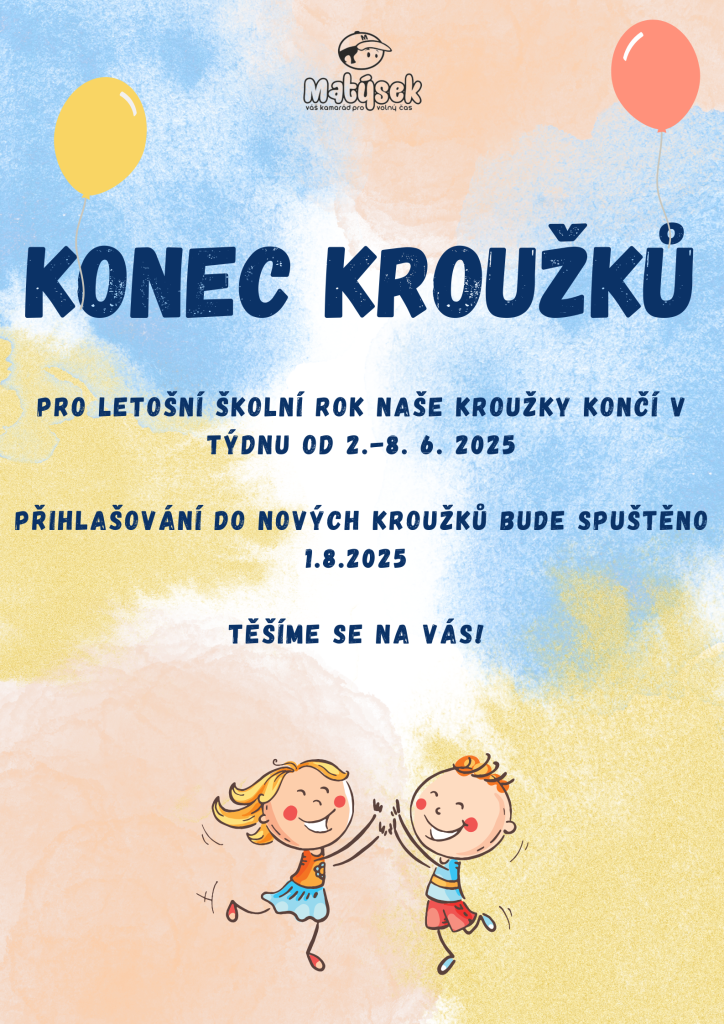 Konec kroužků pro školní rok 2024/2025