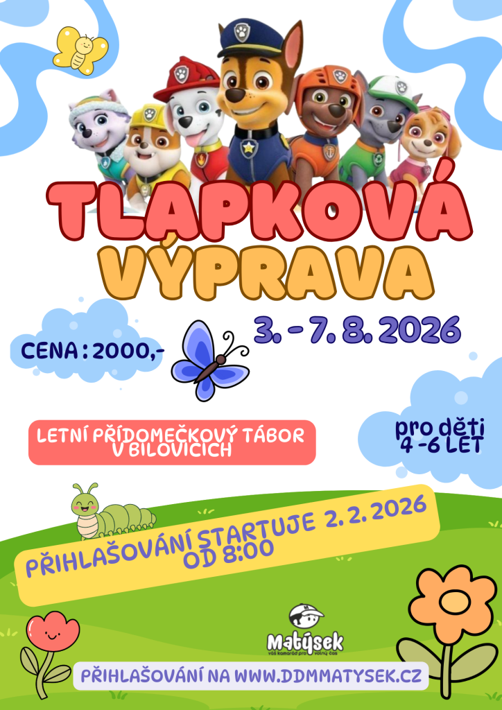 PT pro předškolní děti Bílovice - Tlapková výprava