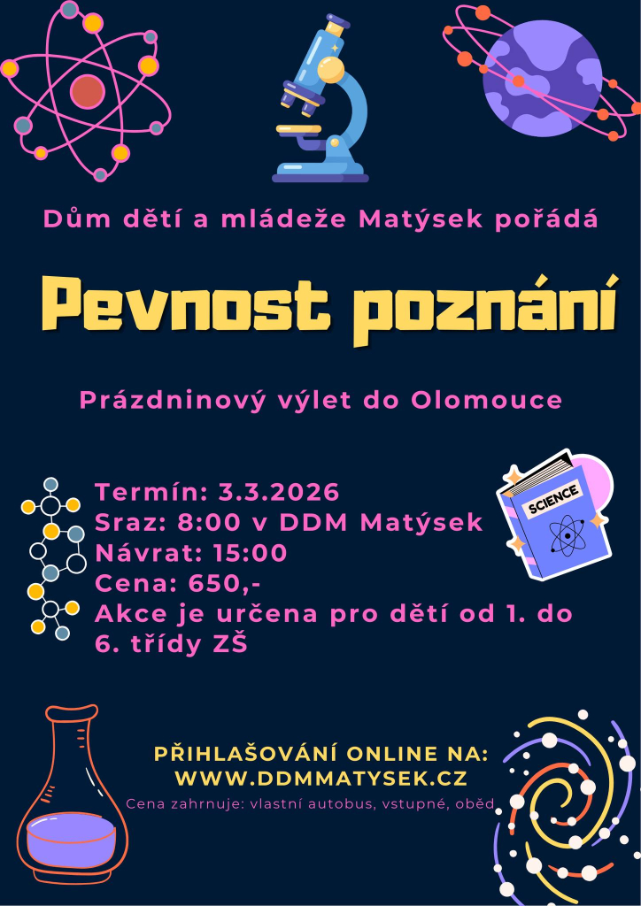 Prázdninový výlet do Pevnosti poznání v Olomouci
