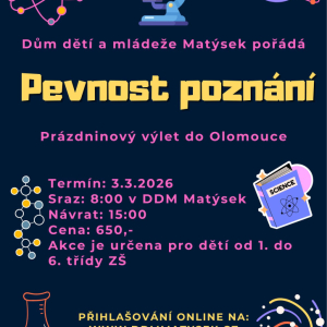 Prázdninový výlet do Pevnosti poznání v Olomouci