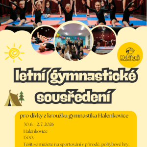 Letní soustředění s gymnastikou